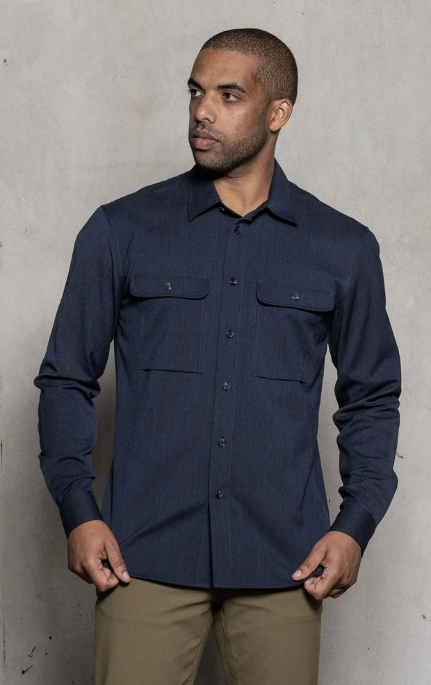 WOOL COTTON WORK SHIRT - CLEARANCE - Alchemy Equipment NZ