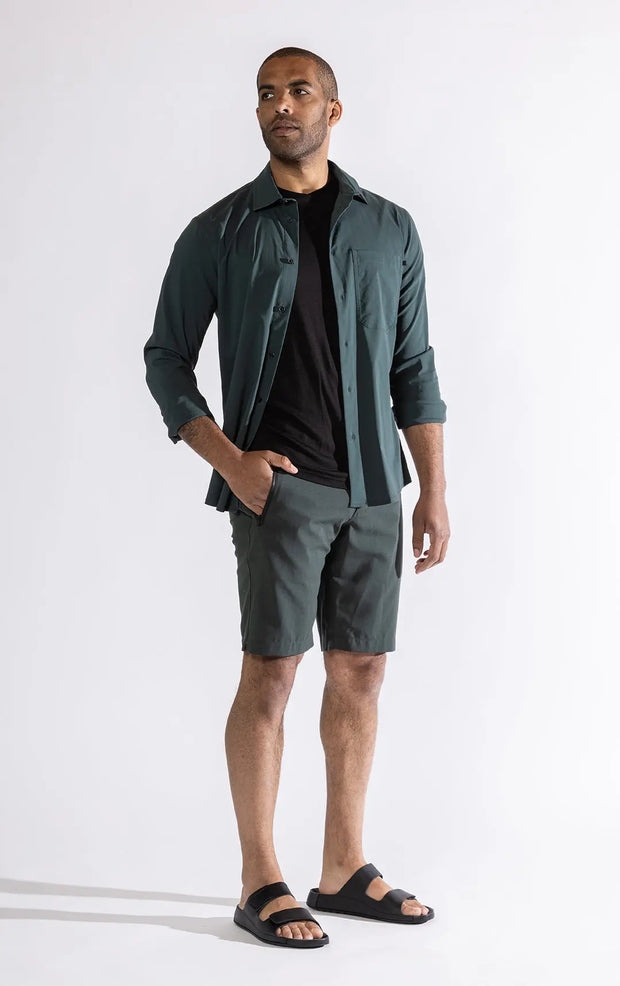 STRETCH SUMMER WOOL SHIRT - CLEARANCE - Alchemy Equipment NZ