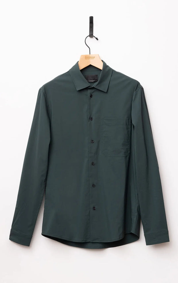 STRETCH SUMMER WOOL SHIRT - CLEARANCE - Alchemy Equipment NZ