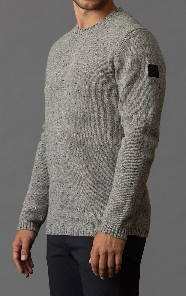 3GG LAMBSWOOL TWEED CREW - CLEARANCE - Alchemy Equipment NZ