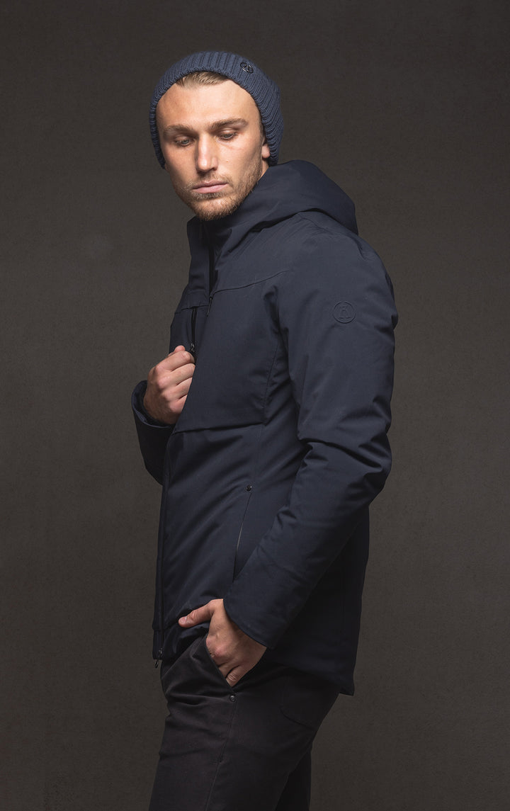 LAMINATED PRIMALOFT COAT