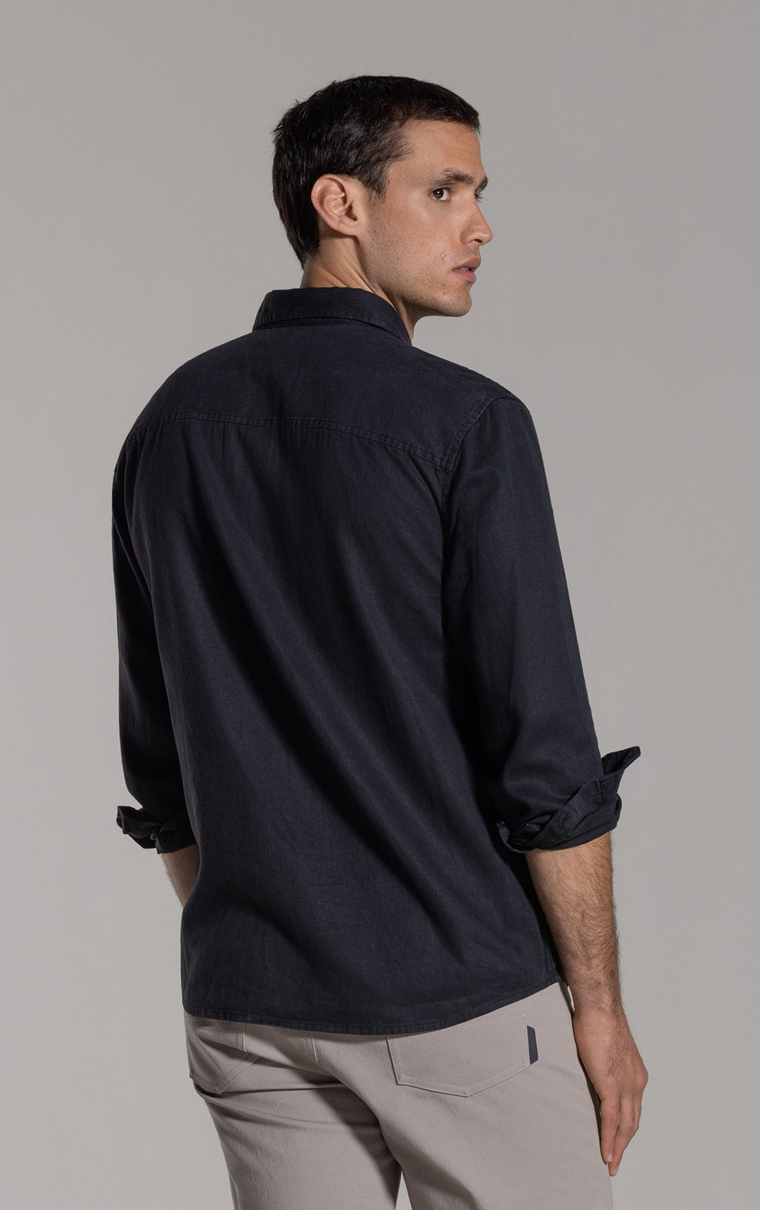 HEMP TENCEL LAUNDERED SHIRT