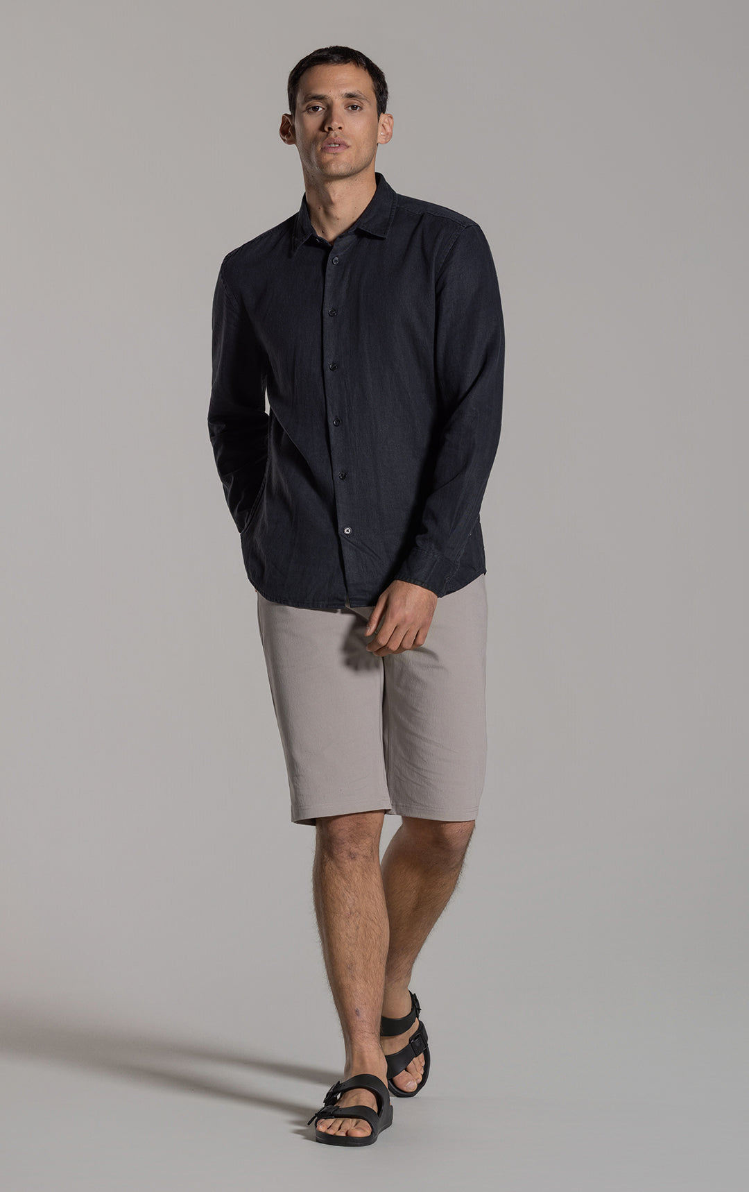 HEMP TENCEL LAUNDERED SHIRT