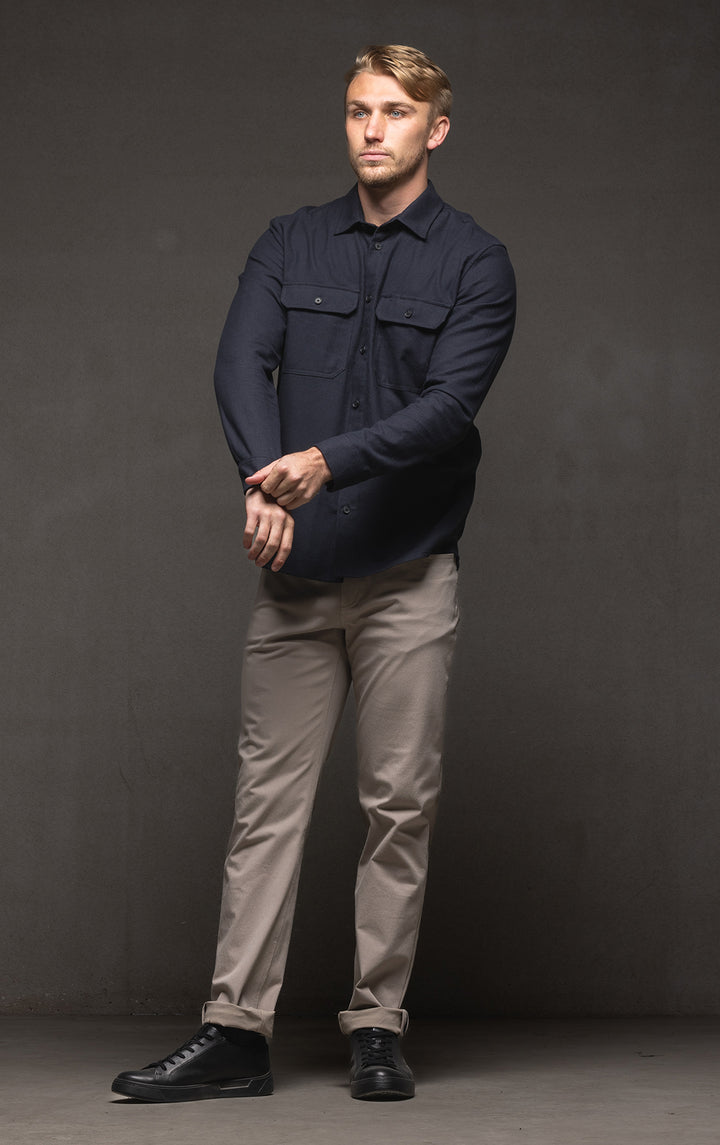 HEMP TENCEL LAUNDERED SHIRT - CLEARANCE