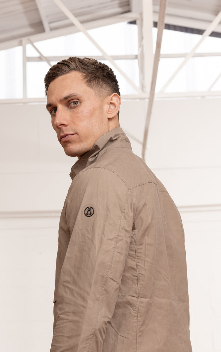 WAXED COTTON JACKET - CLEARANCE