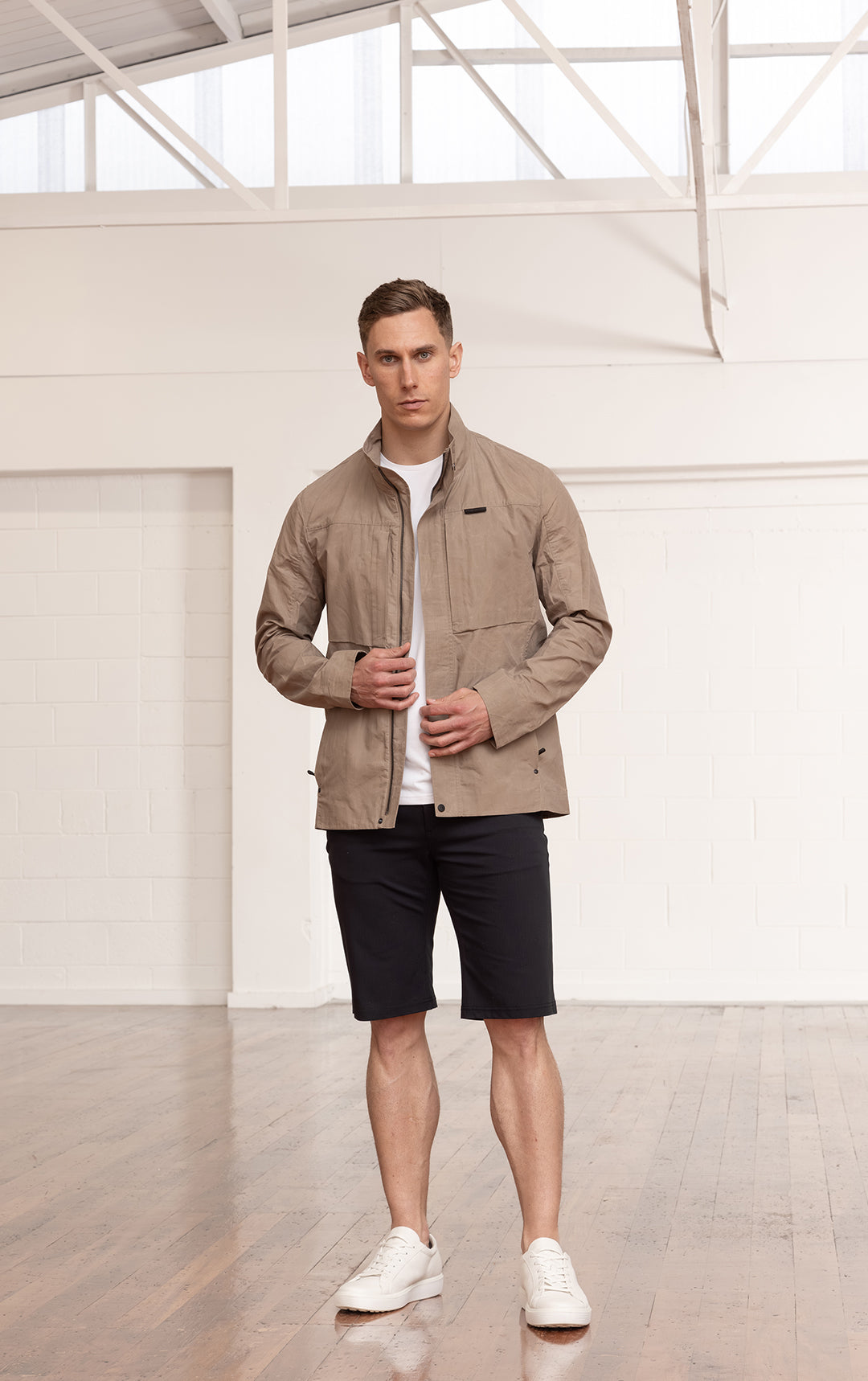 WAXED COTTON JACKET - CLEARANCE