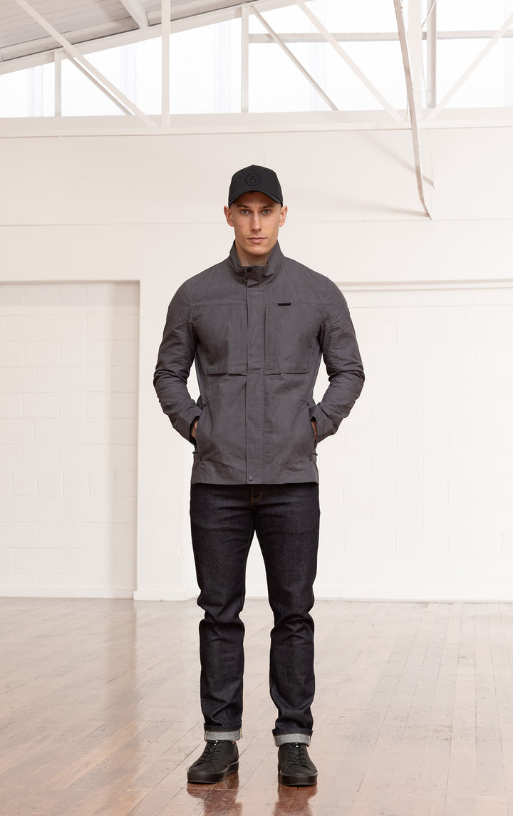 WAXED COTTON JACKET