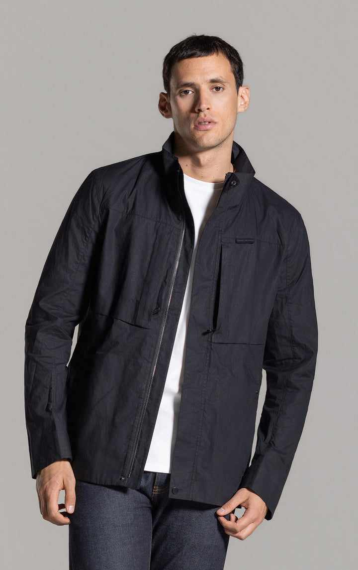 WAXED COTTON JACKET