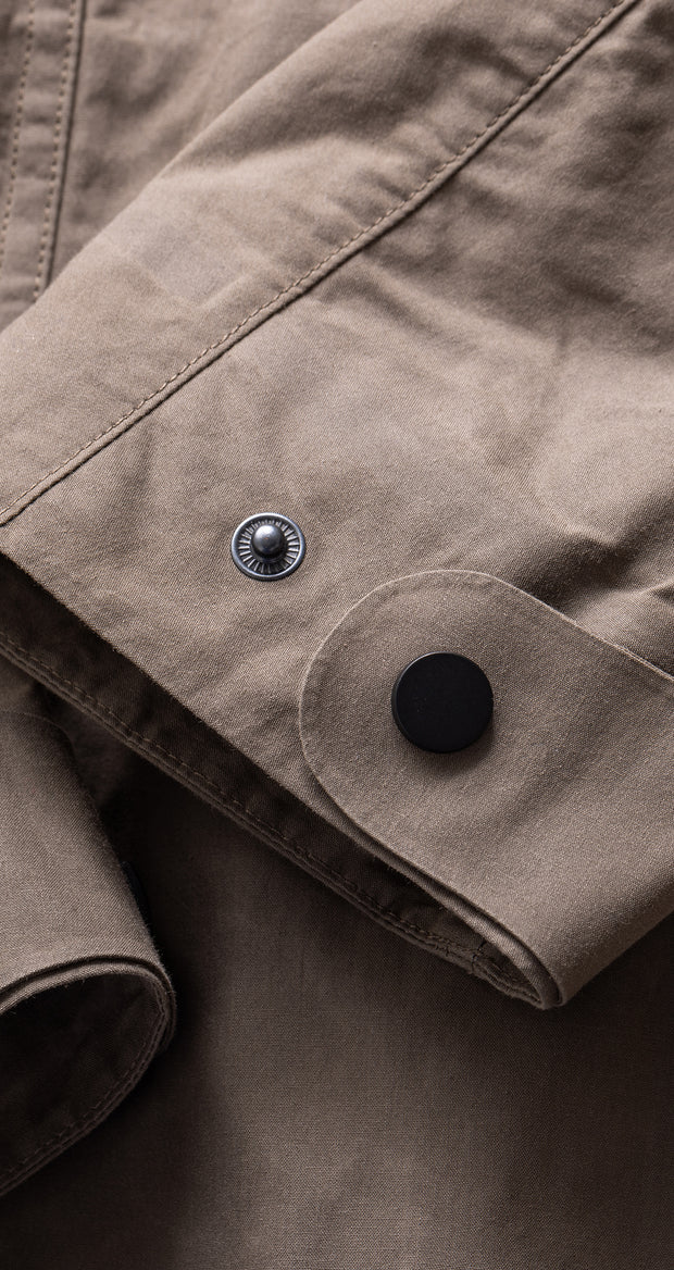 WAXED COTTON JACKET