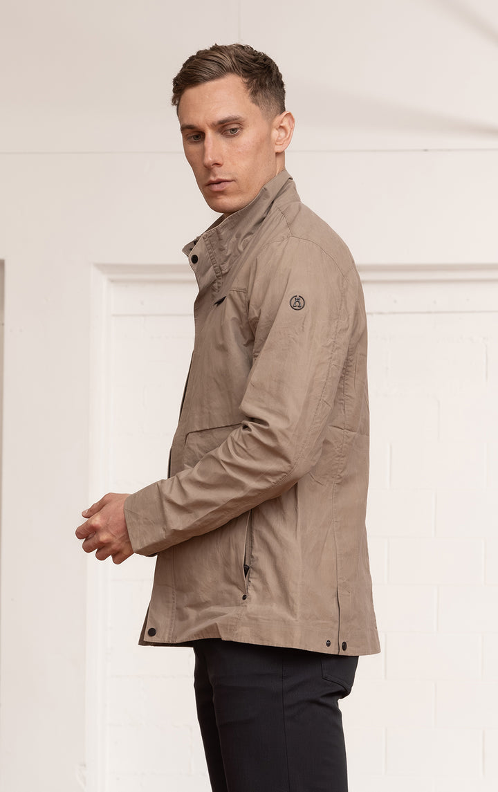 WAXED COTTON JACKET - CLEARANCE