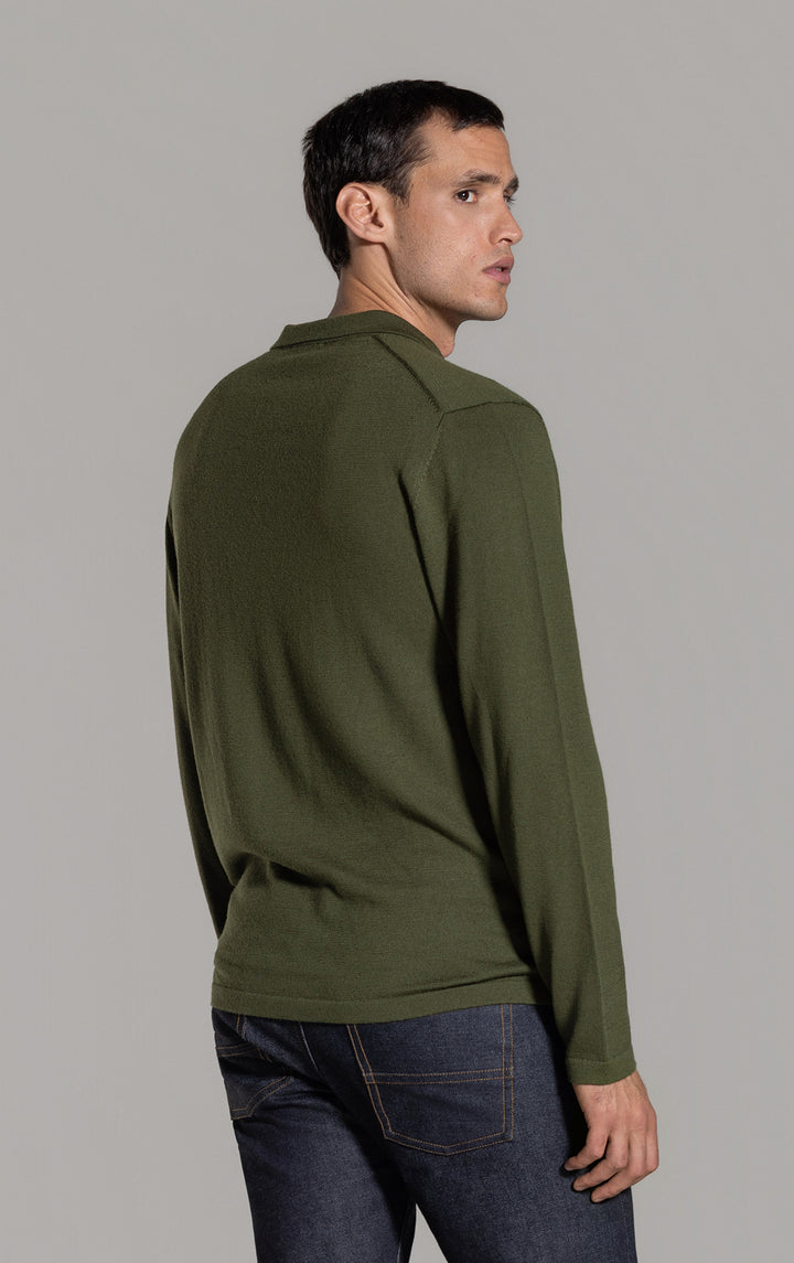 12 GAUGE LONG SLEEVE POLO - CLEARANCE