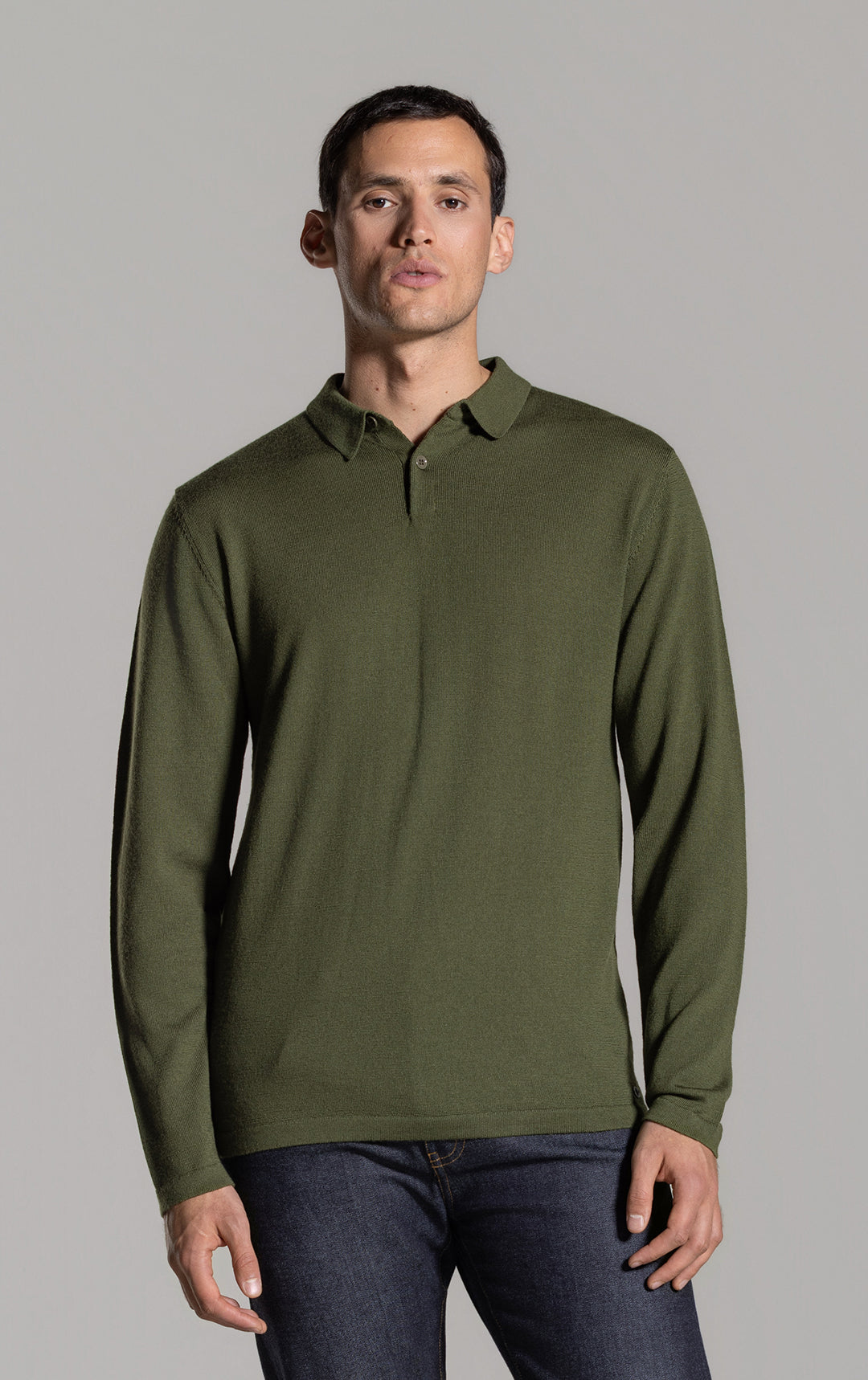 12 GAUGE LONG SLEEVE POLO - CLEARANCE