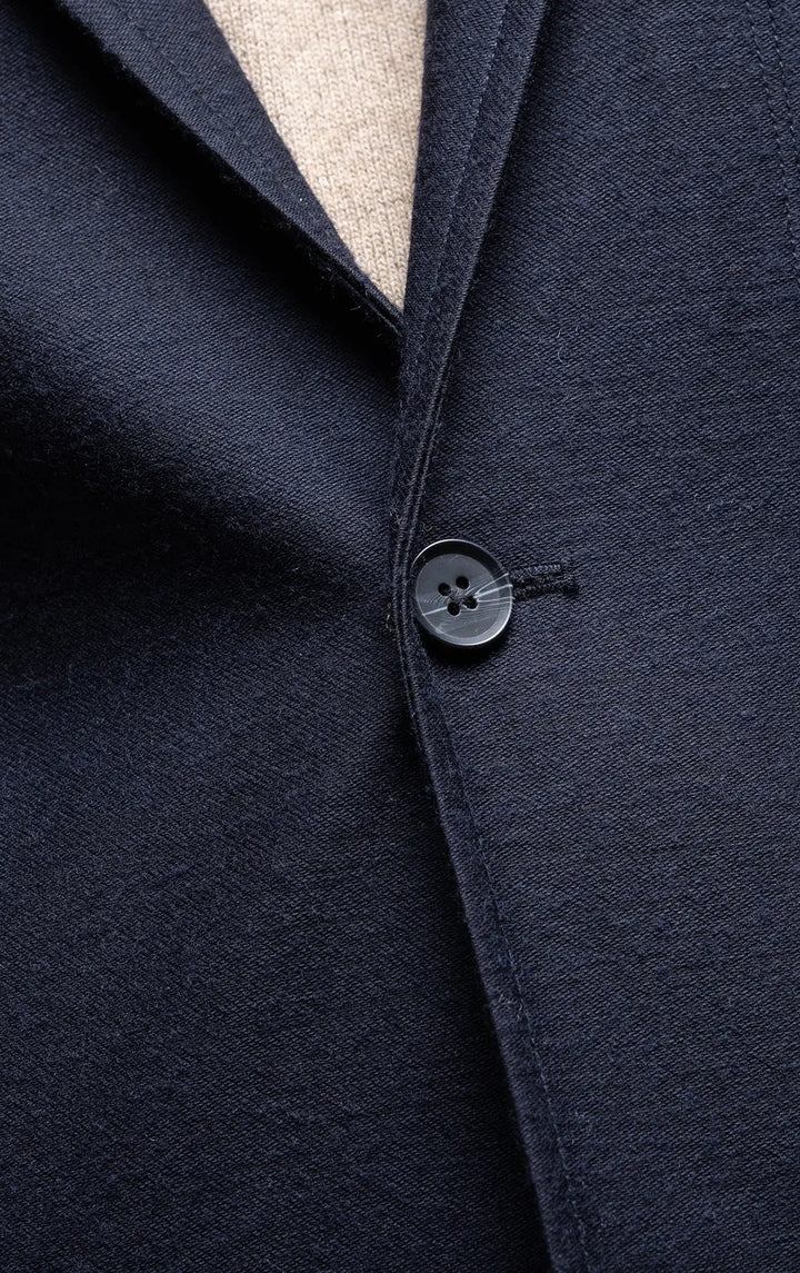ITALIAN STRETCH WOOL BLAZER 0