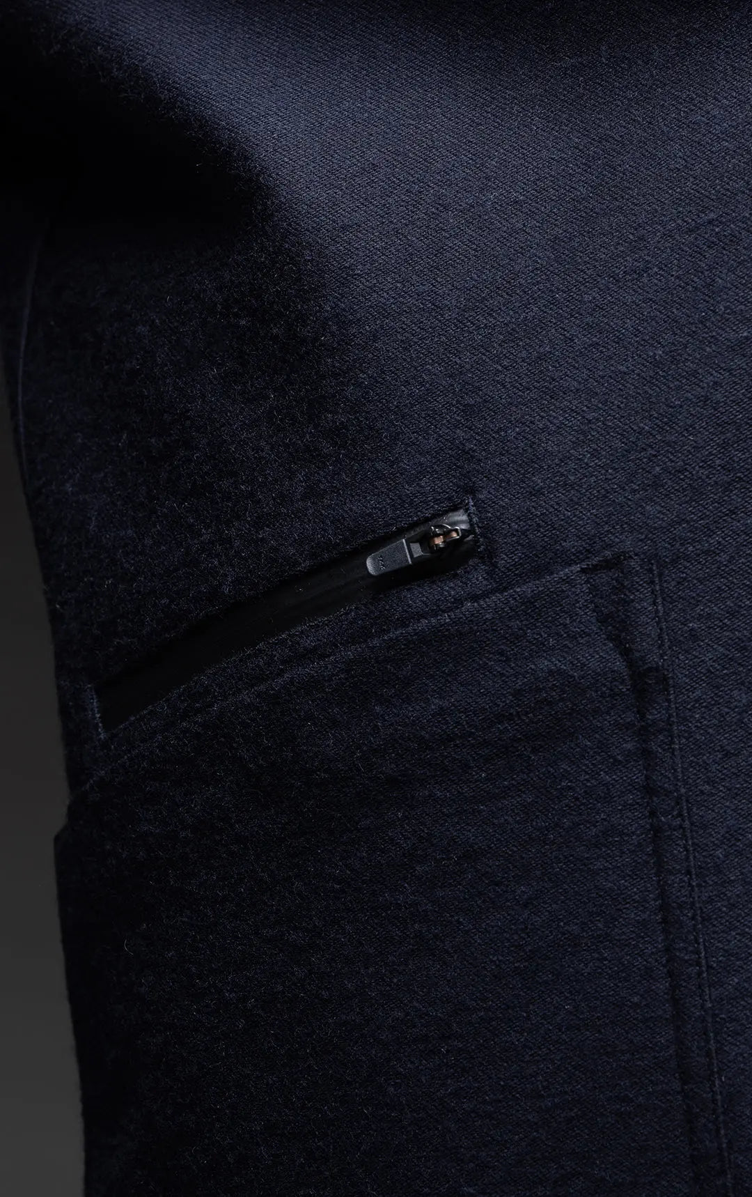 ITALIAN STRETCH WOOL BLAZER 0