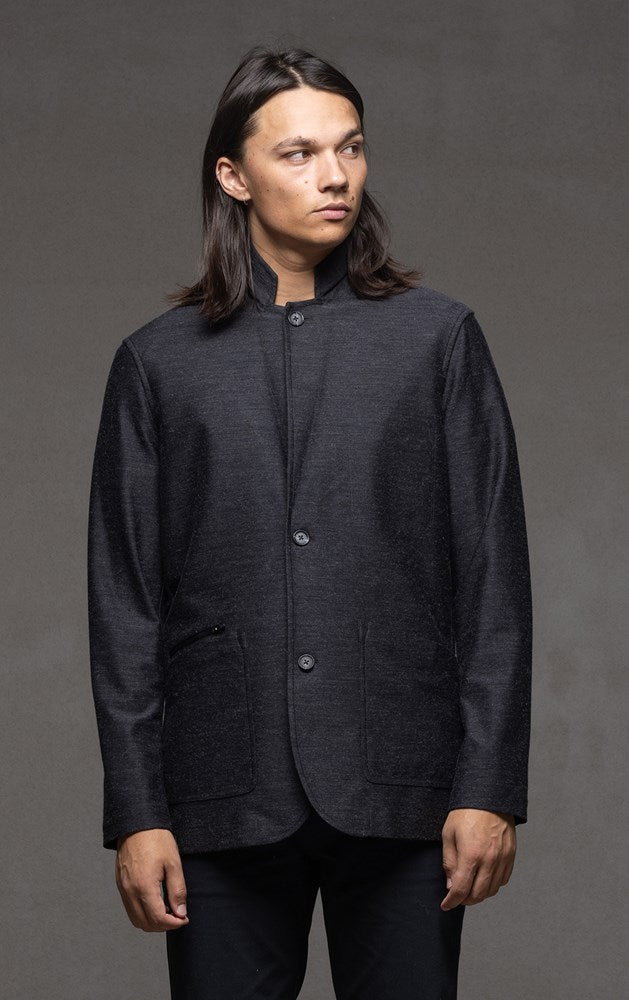 ITALIAN STRETCH WOOL BLAZER - CLEARANCE