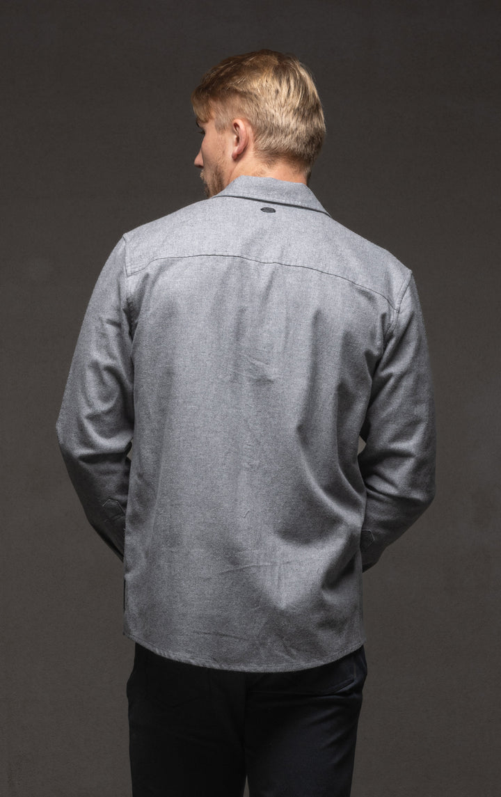COTTON FLANNEL OVERSHIRT
