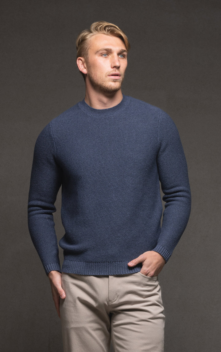 5GG COTTON BLEND CREW - CLEARANCE