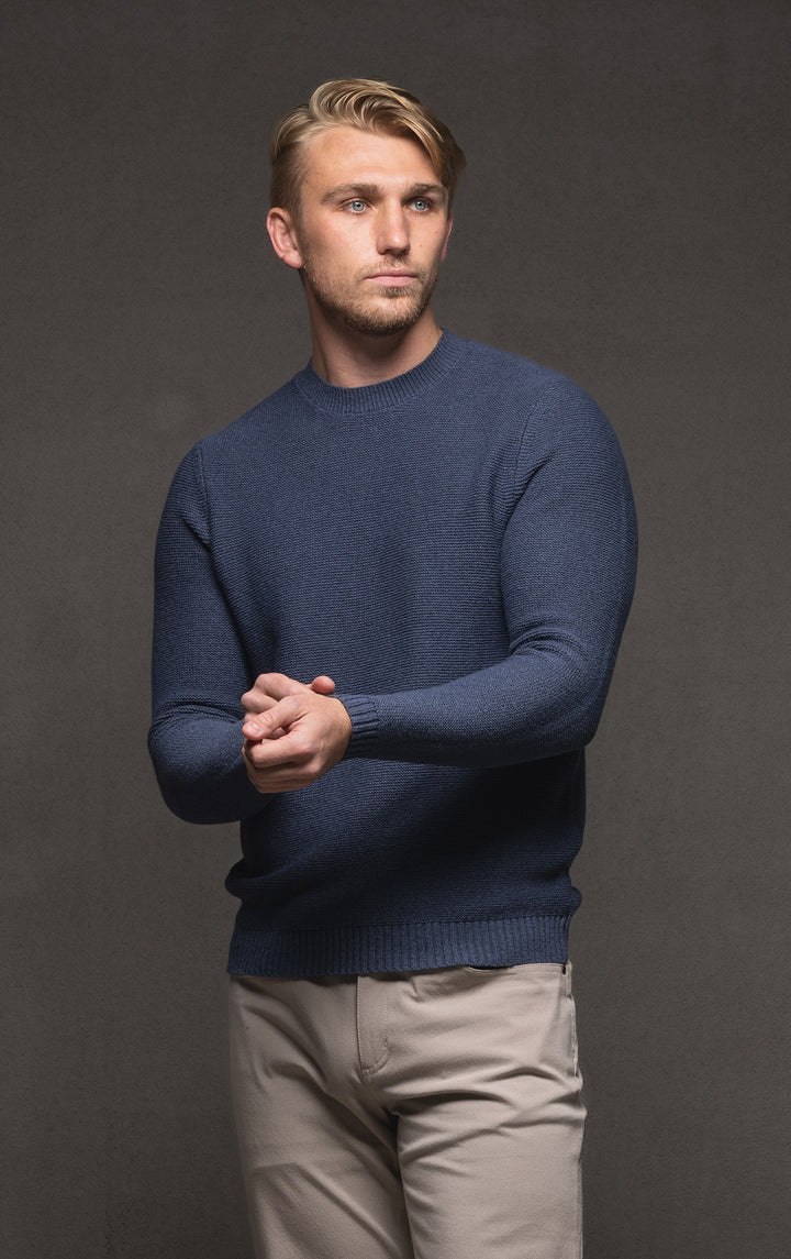 5GG COTTON BLEND CREW - CLEARANCE
