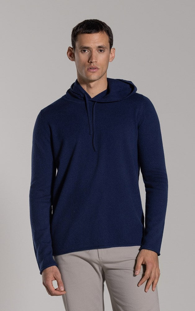 12GG BRUSHED MERINO HOODY - CLEARANCE