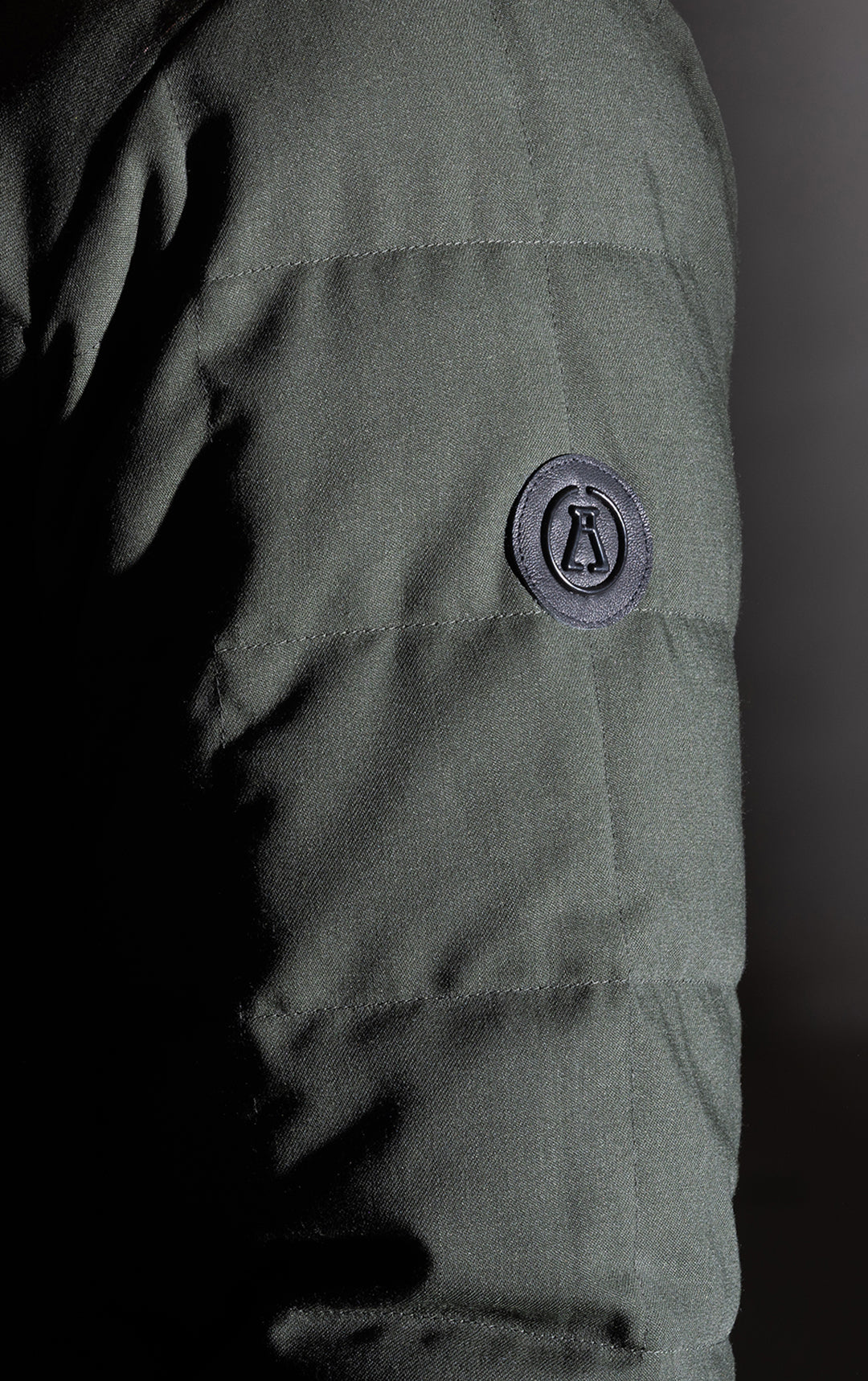 WOOL BLEND QUILTED SHACKET