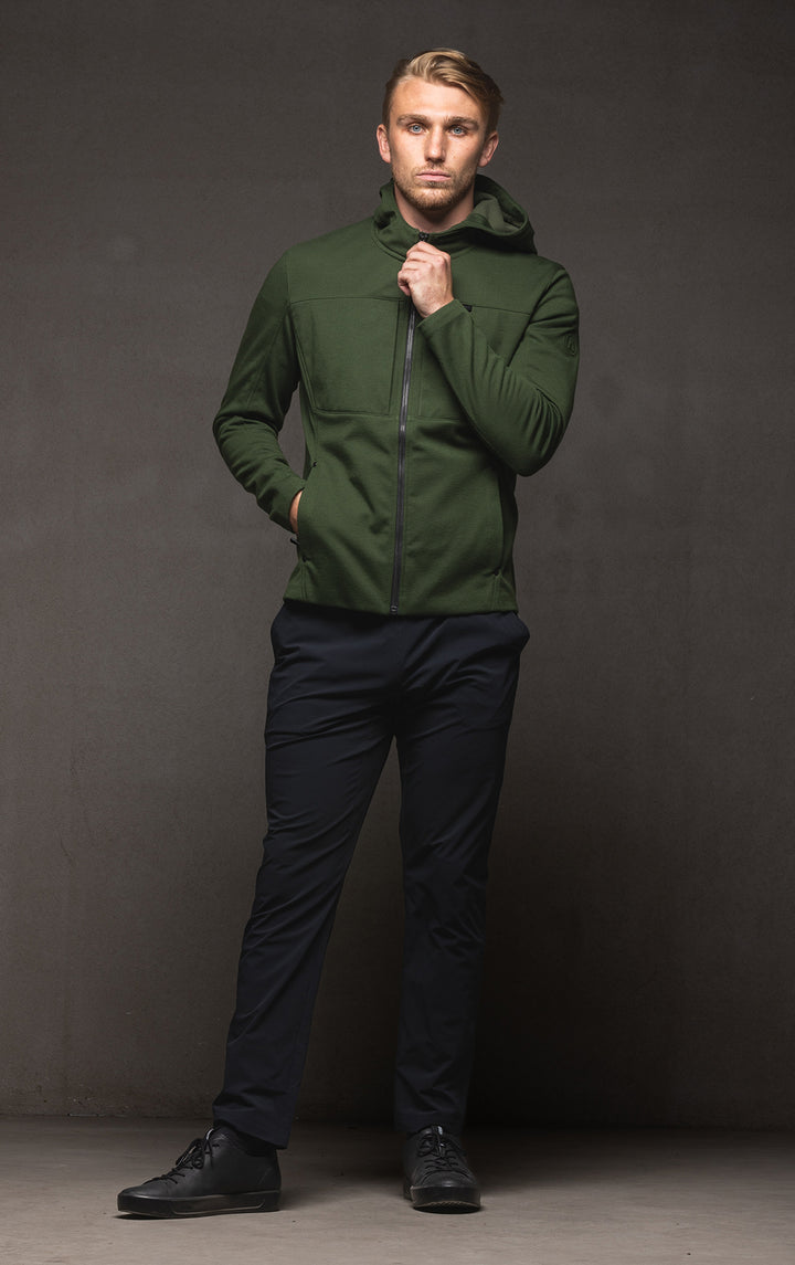 HOODED SOFTSHELL JACKET - CLEARANCE