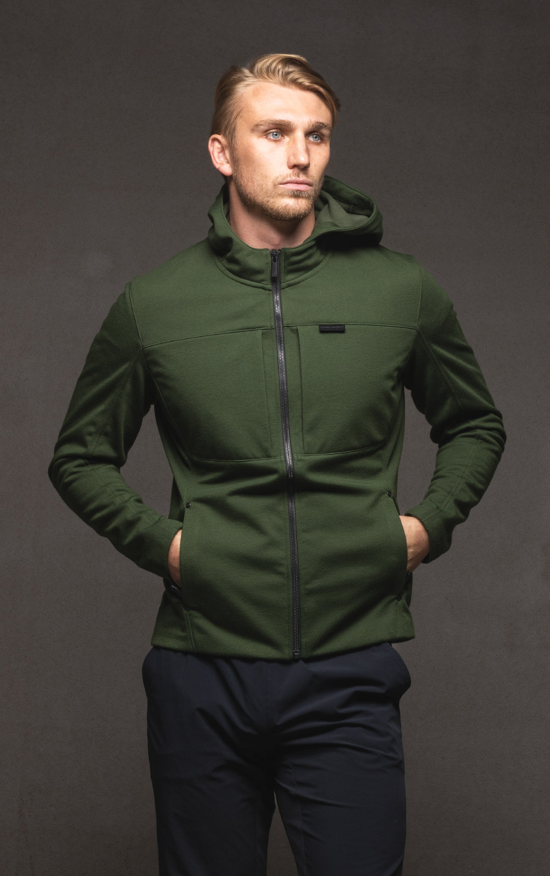HOODED SOFTSHELL JACKET