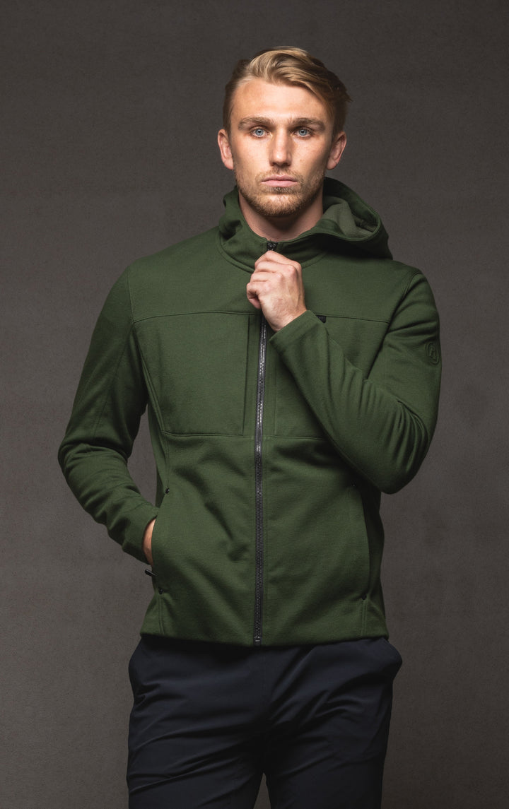 HOODED SOFTSHELL JACKET