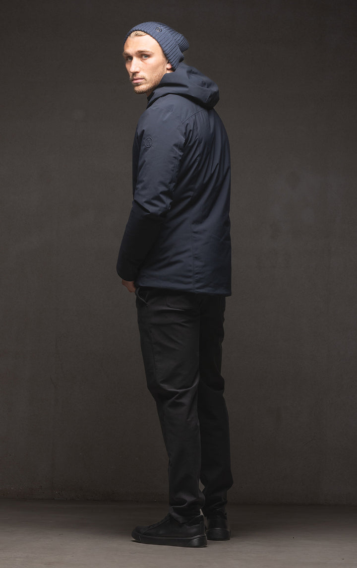 LAMINATED PRIMALOFT COAT