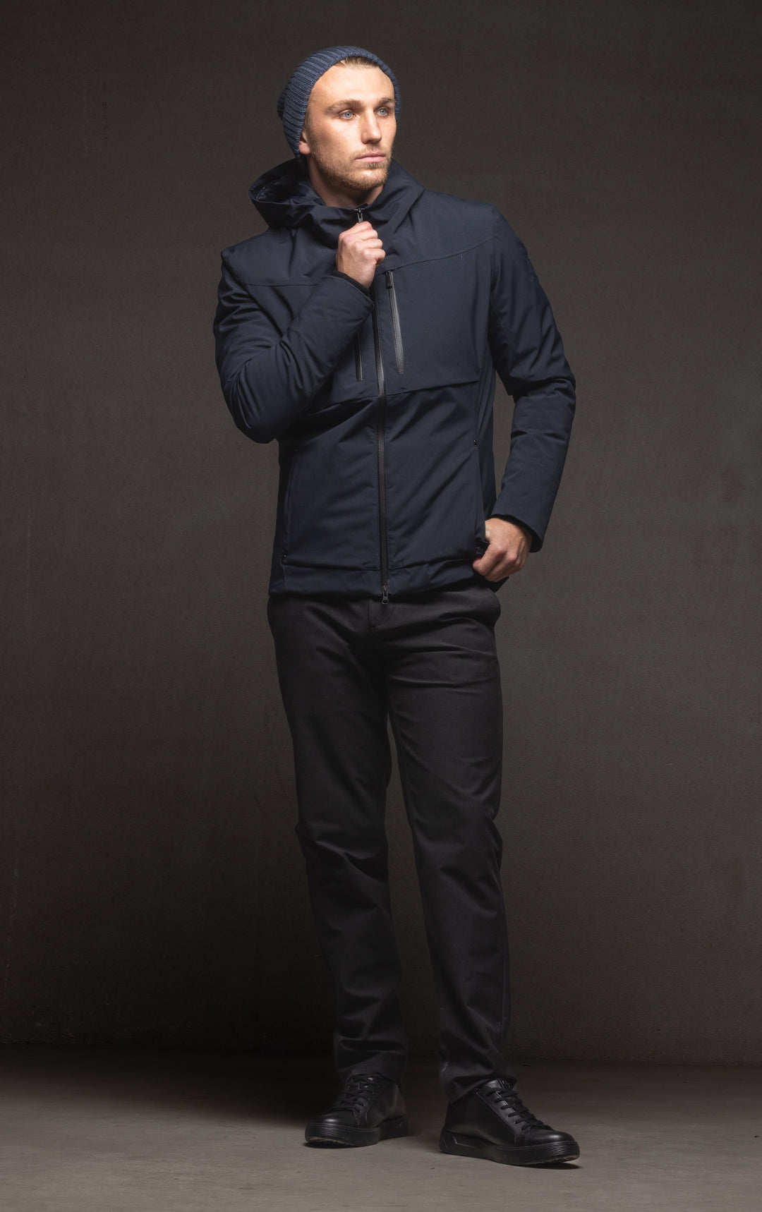 LAMINATED PRIMALOFT COAT