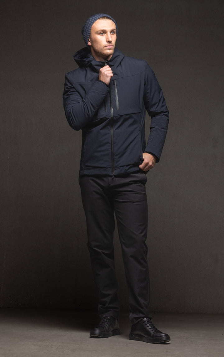 LAMINATED PRIMALOFT COAT