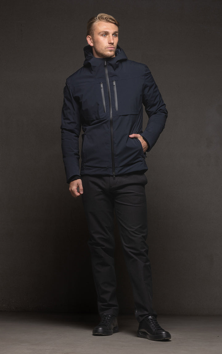 LAMINATED PRIMALOFT COAT