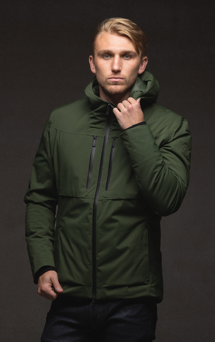 LAMINATED PRIMALOFT COAT