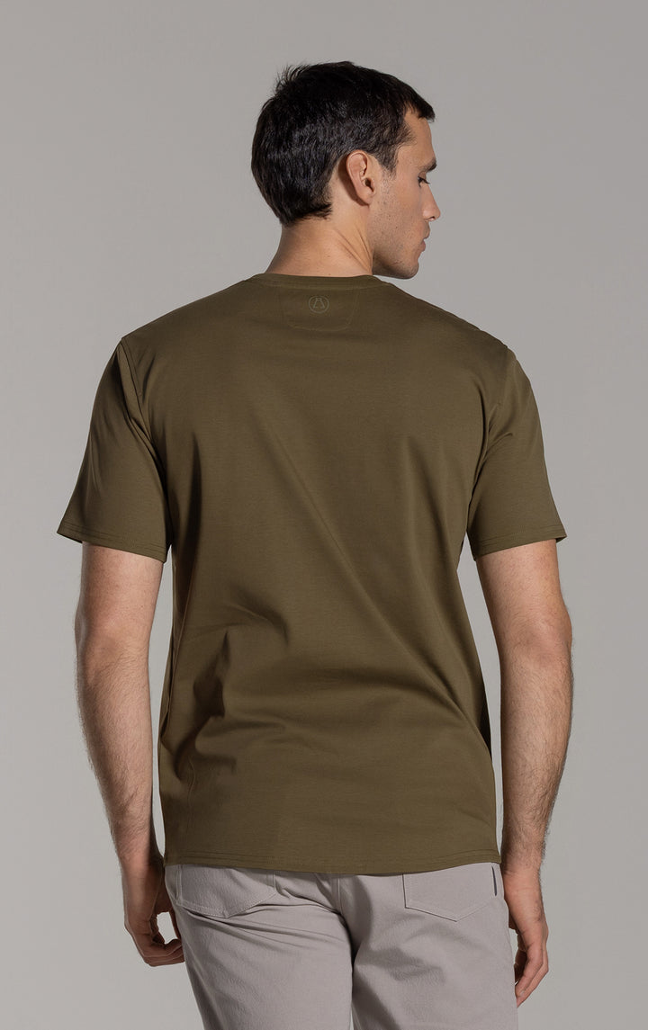 COTTON LUXE CREW TEE