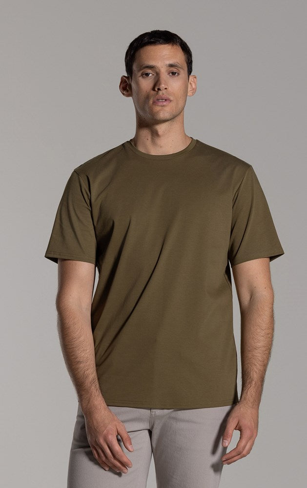 COTTON LUXE CREW TEE - CLEARANCE