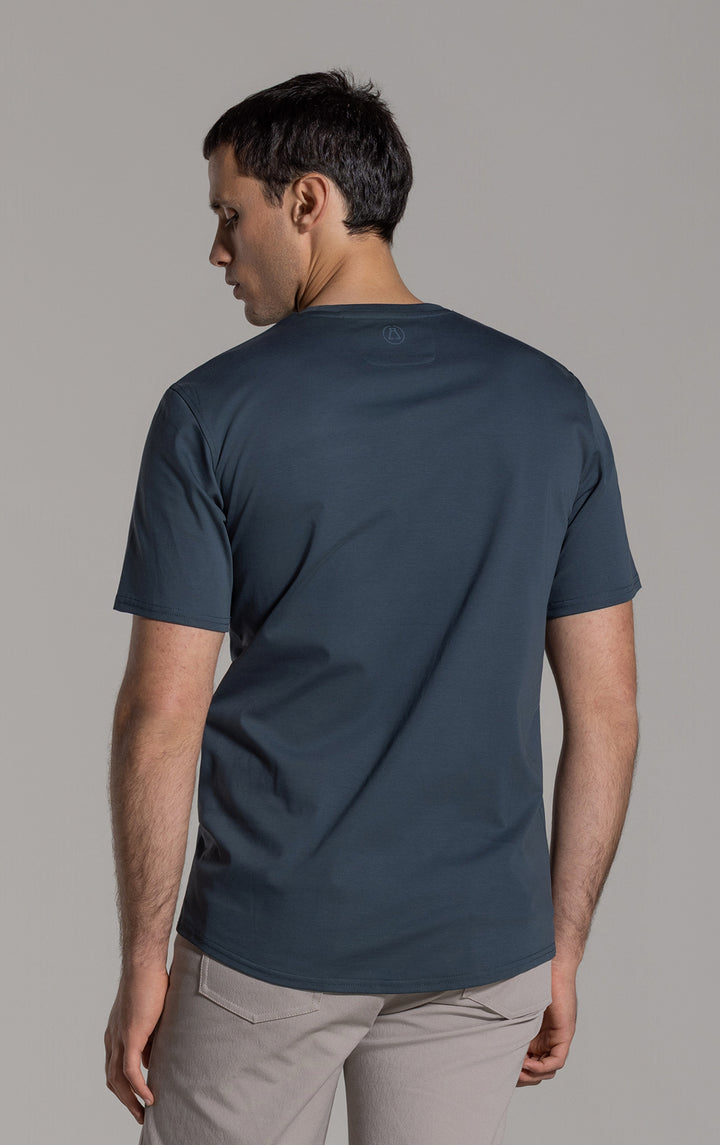 COTTON LUXE CREW TEE