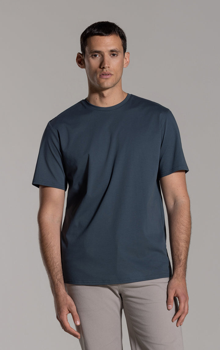 COTTON LUXE CREW TEE