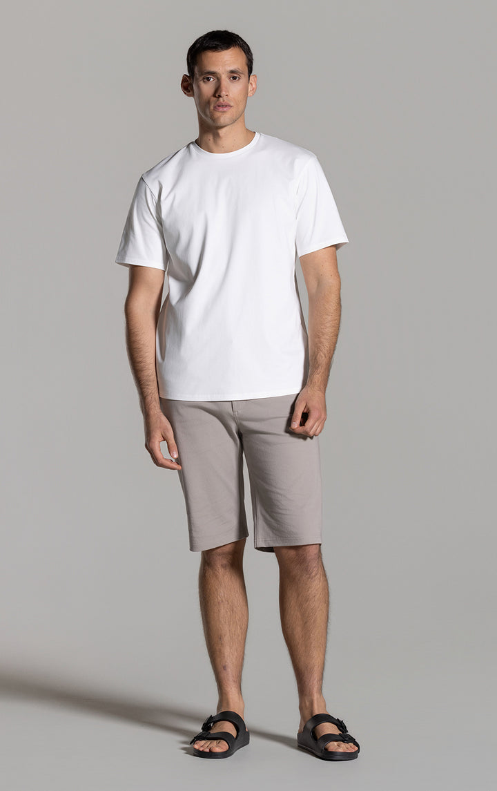 COTTON LUXE CREW TEE