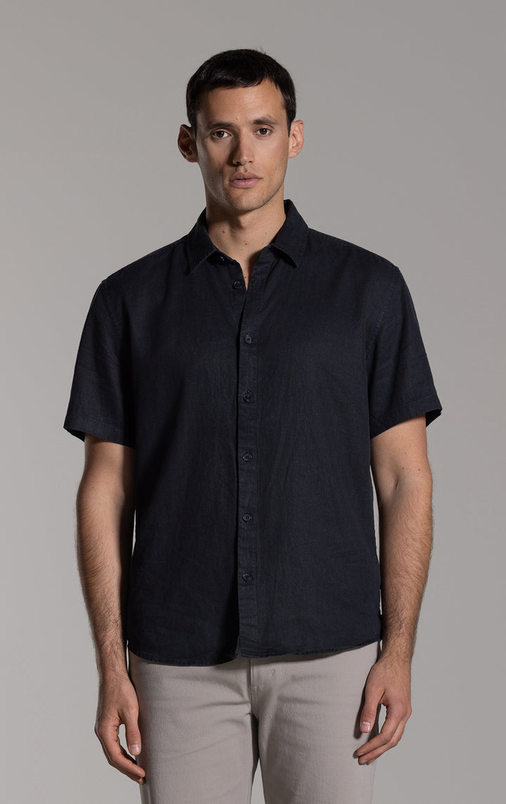 HEMP TENCEL LAUNDERED SS SHIRT