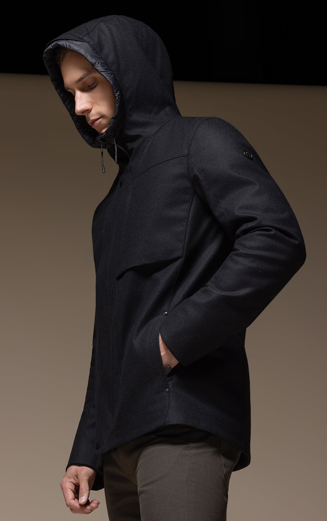 PRIMALOFT LAMINATED WOOL JACKET