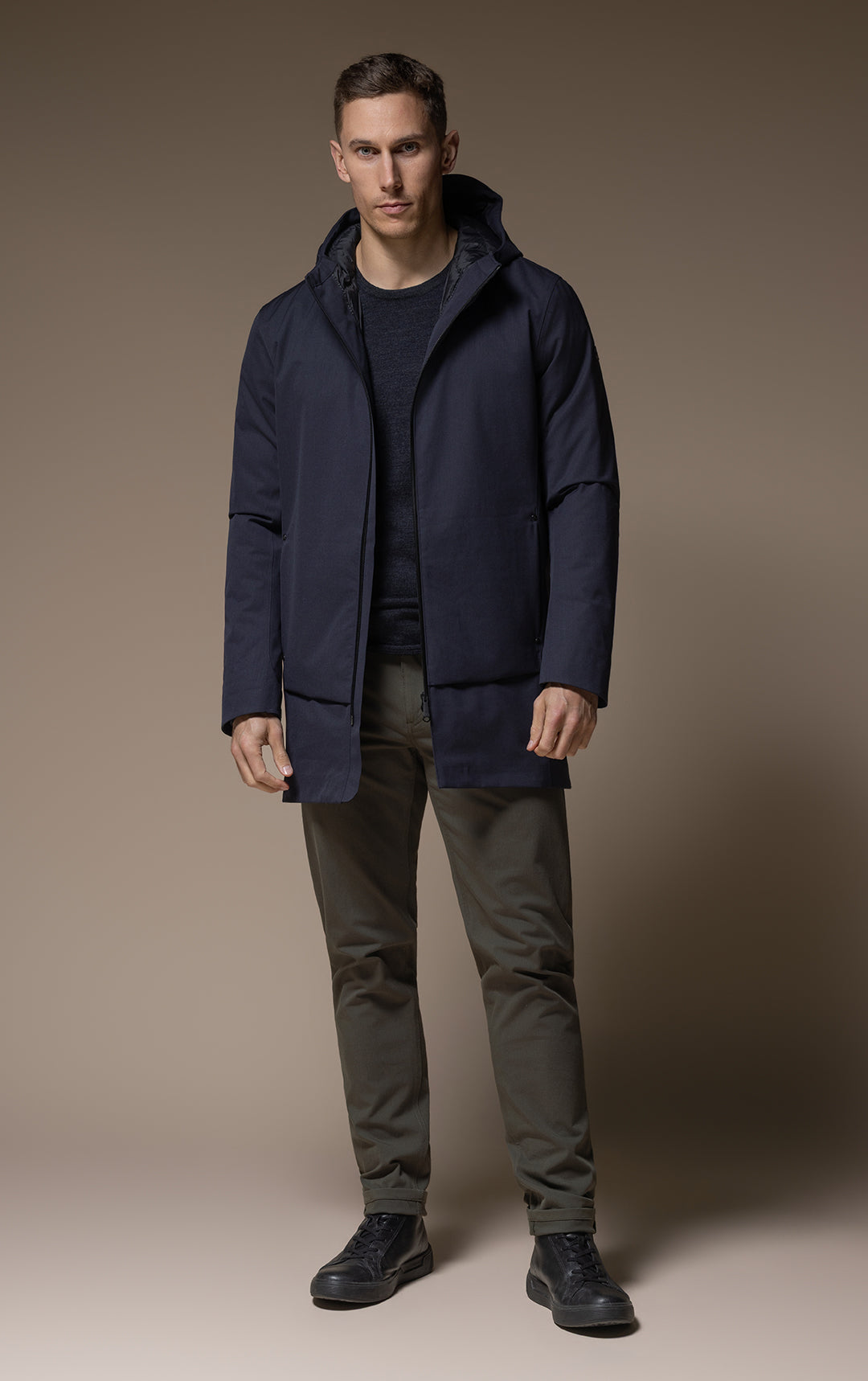 PERFORMANCE DOWN WOOL COAT