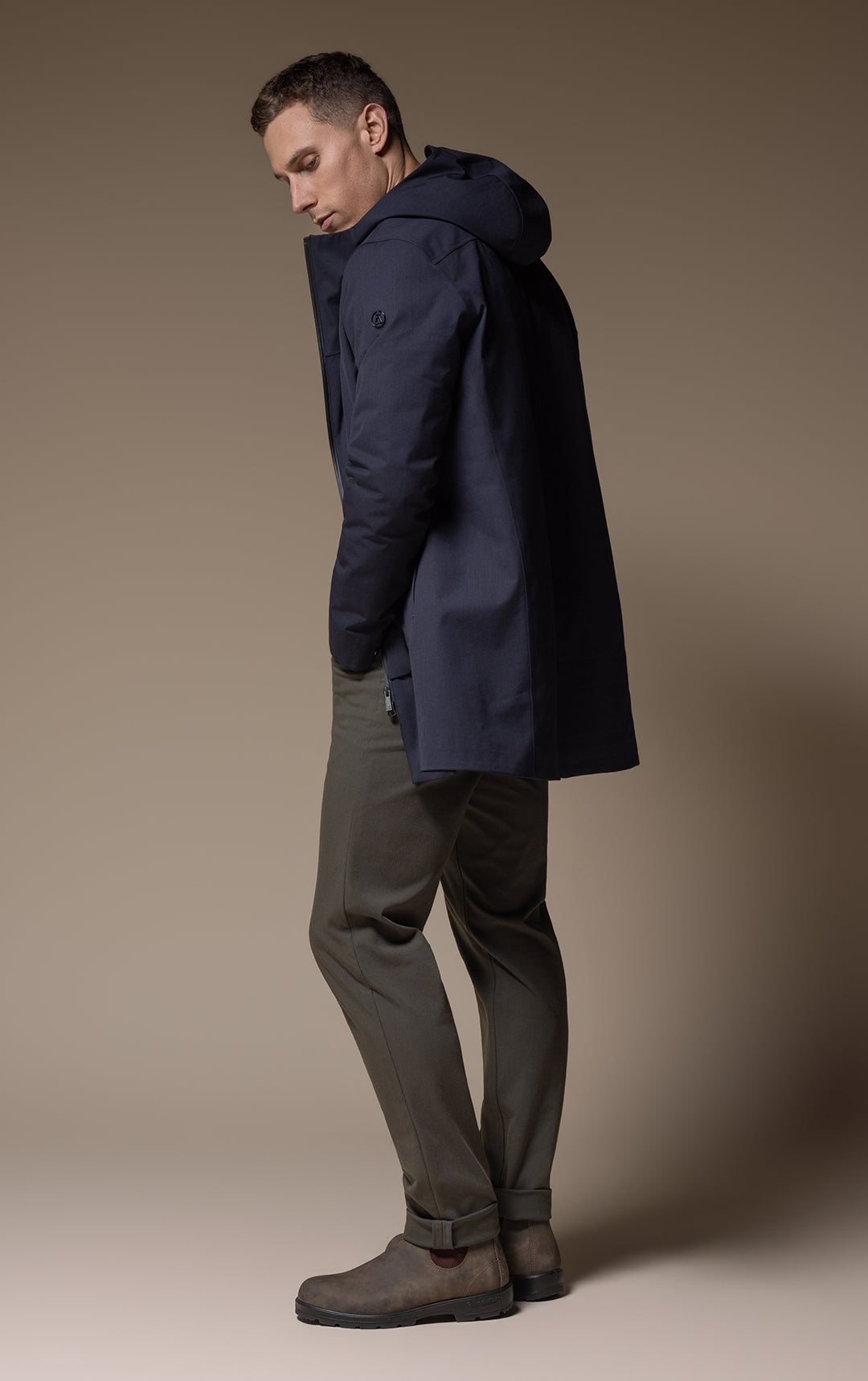 PERFORMANCE DOWN WOOL COAT