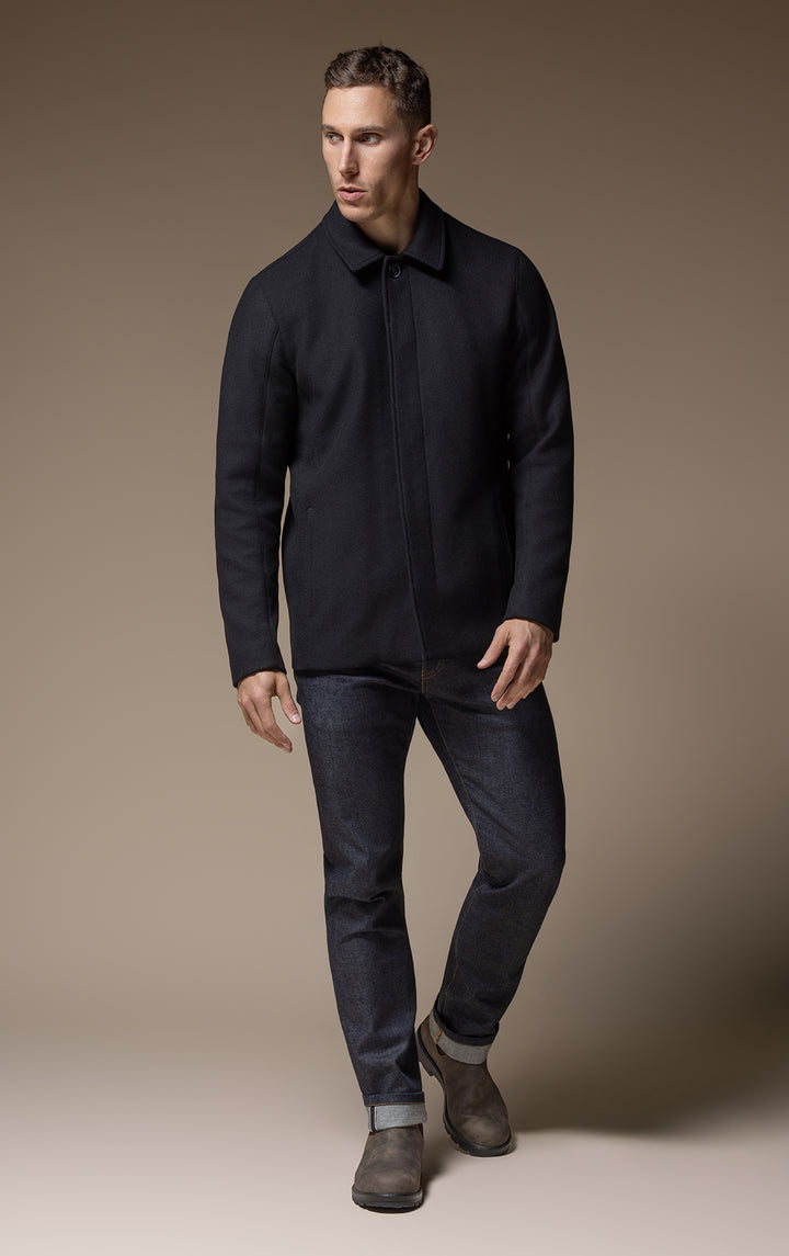 WOOL CAR COAT