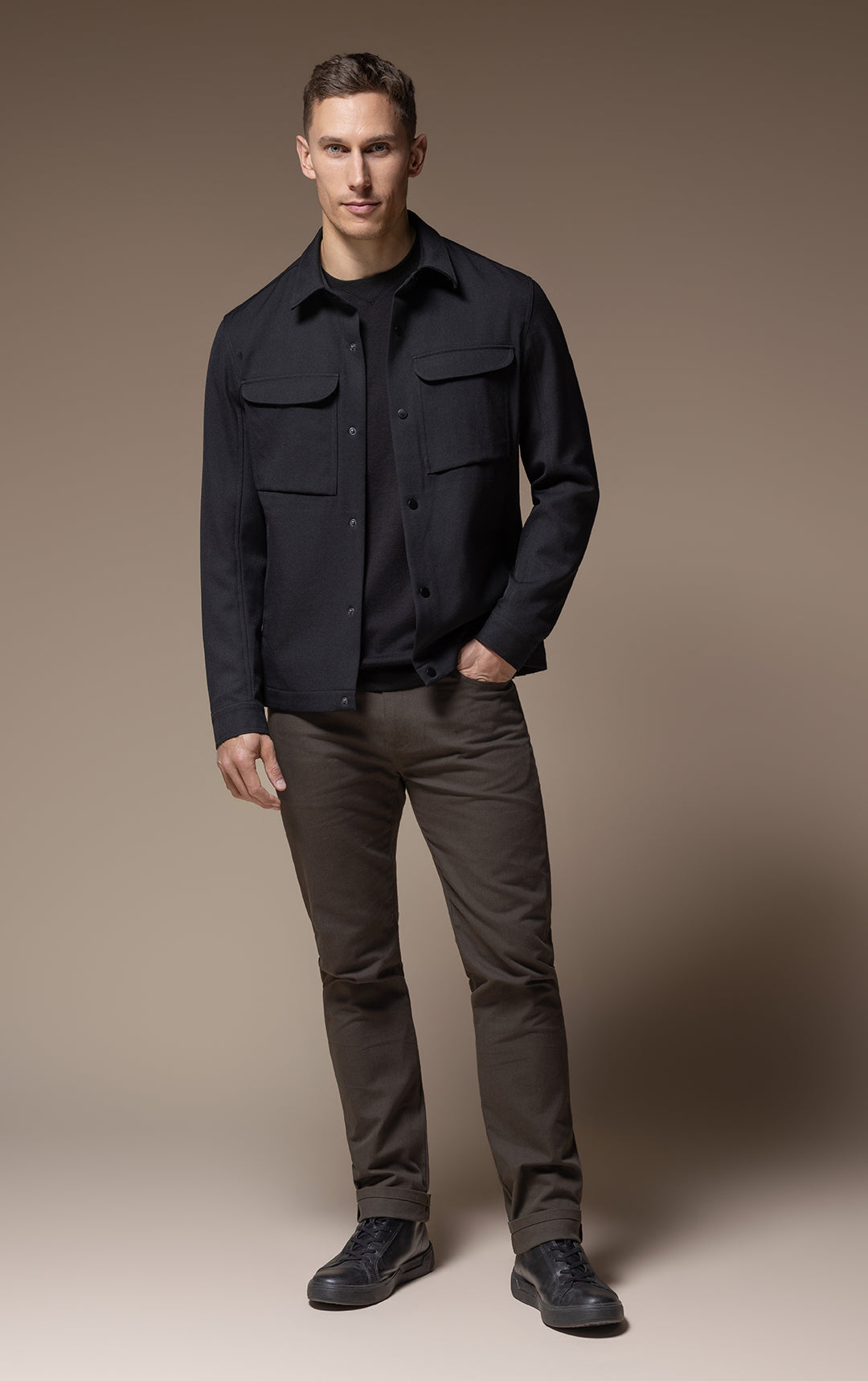 WOOL CHORE COAT