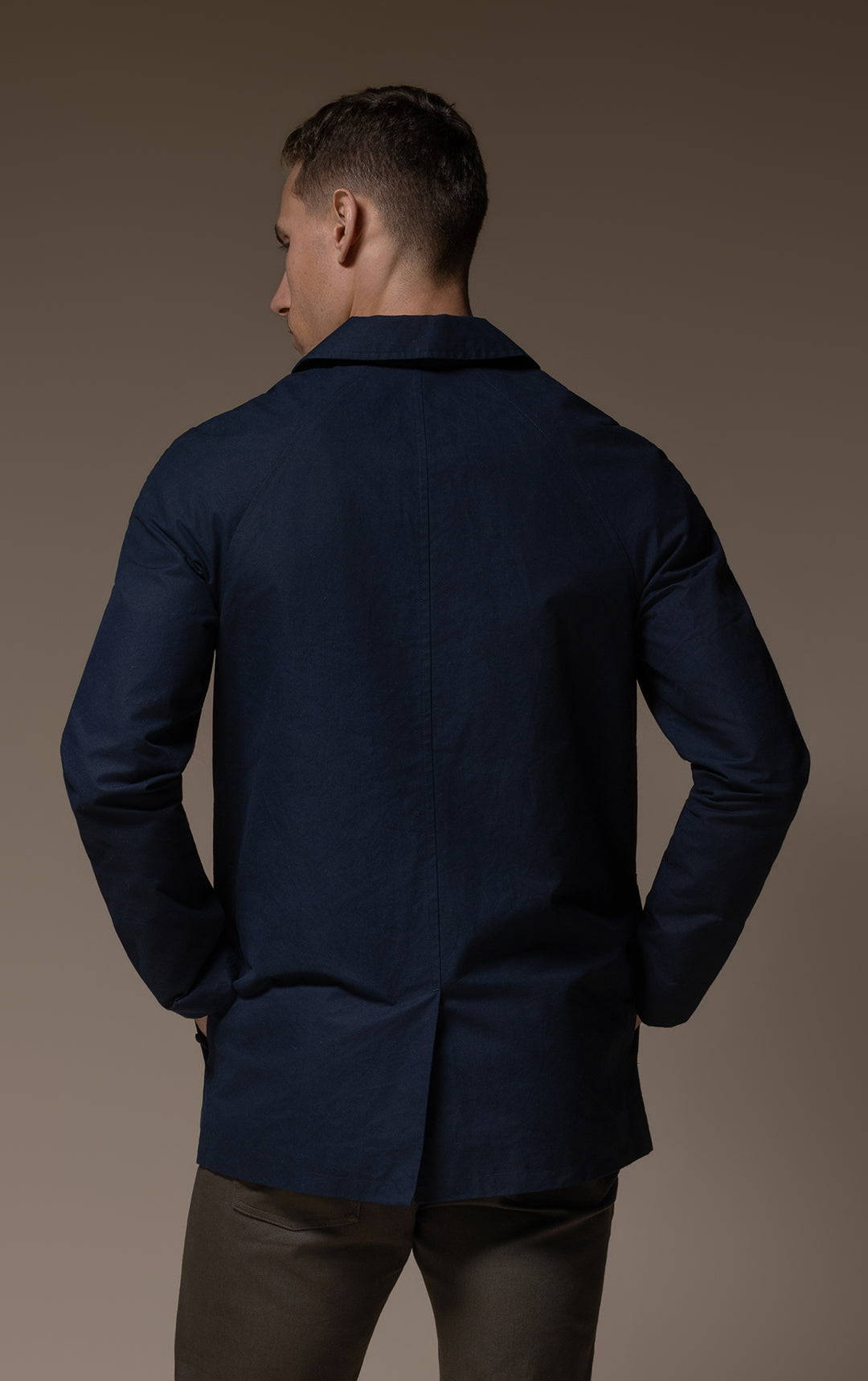 WAXED COTTON MAC