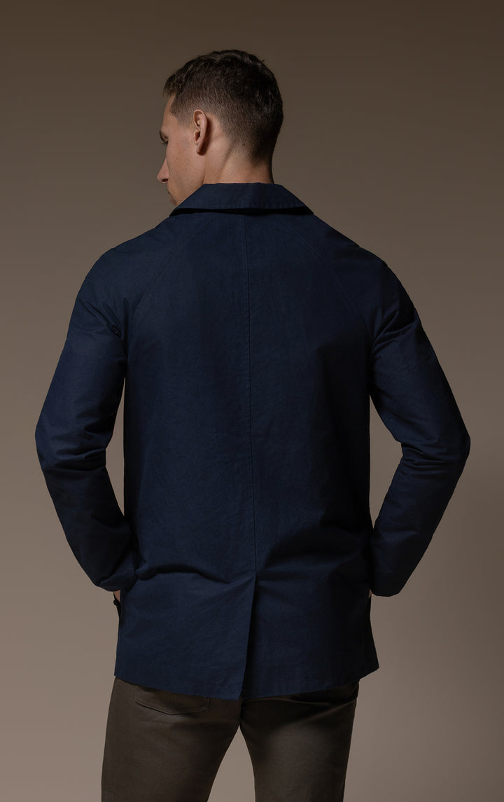 WAXED COTTON MAC