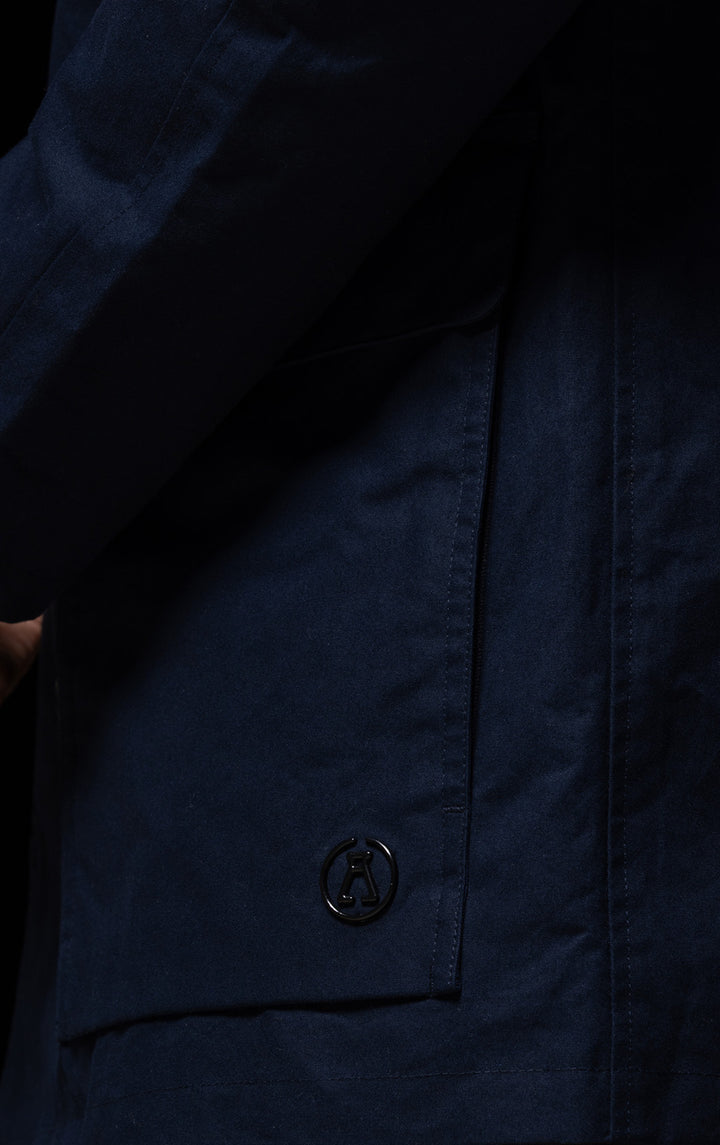 WAXED COTTON MAC