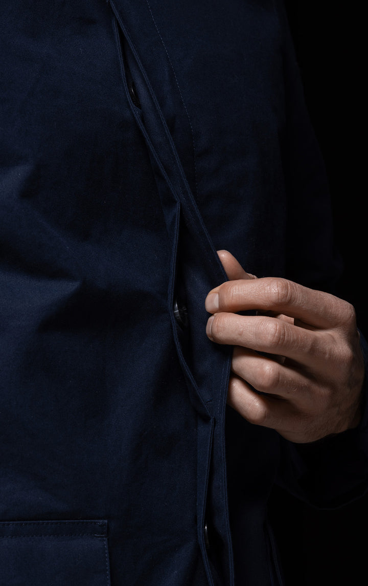 WAXED COTTON MAC