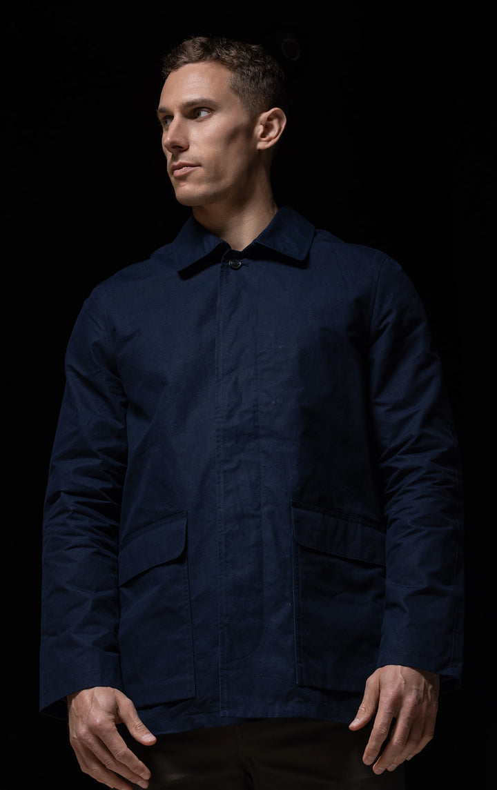 WAXED COTTON MAC