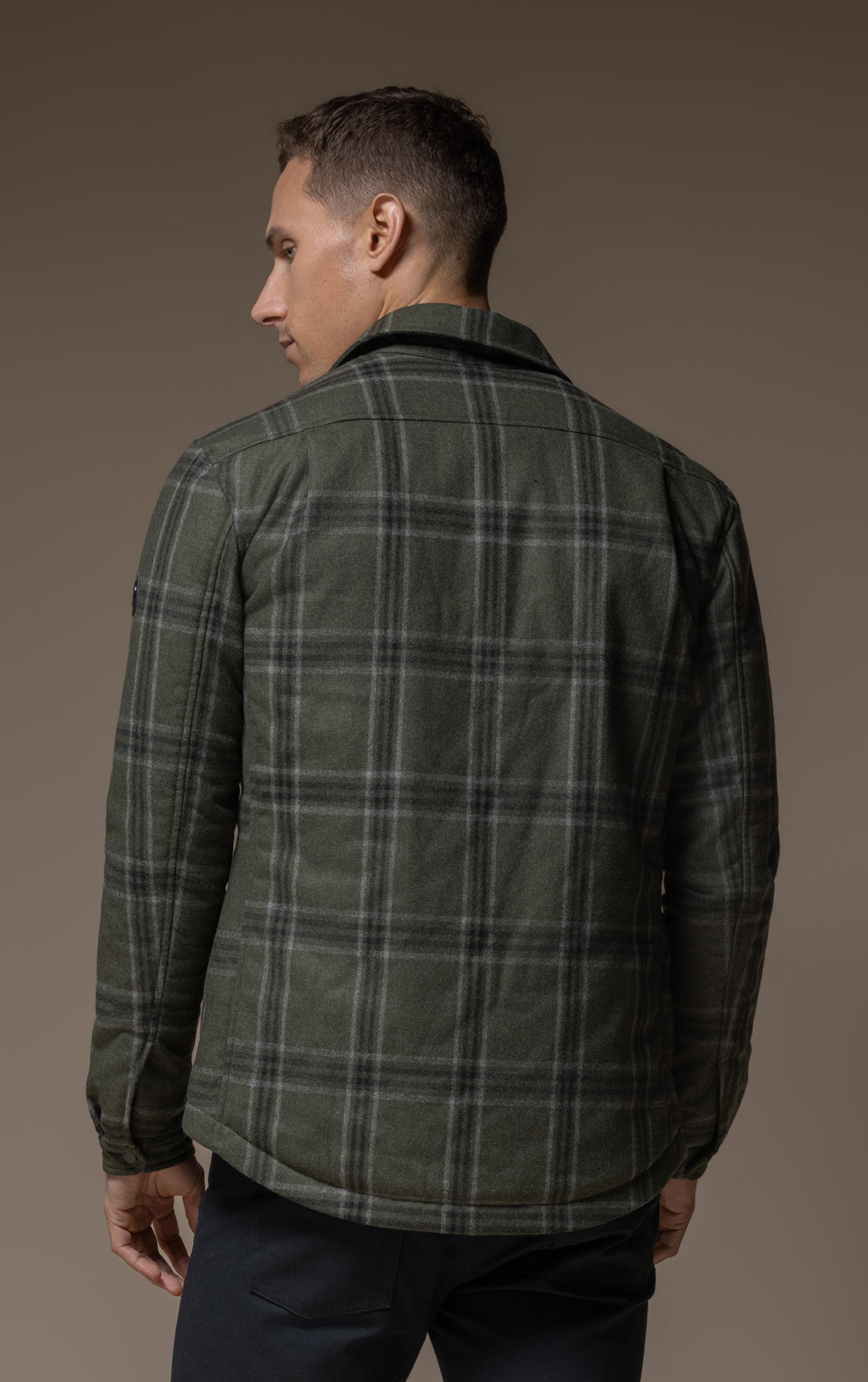 PRIMALOFT PLAID SHACKET