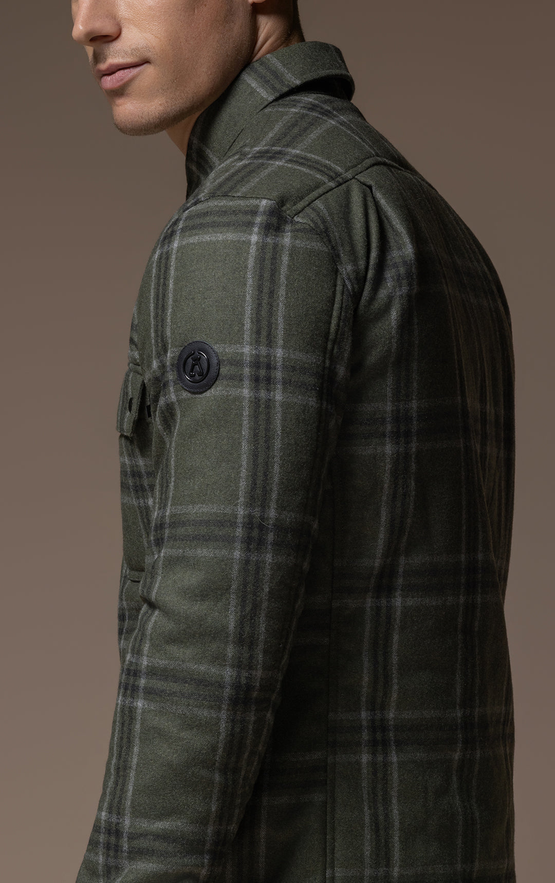 PRIMALOFT PLAID SHACKET